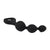 Loving Joy Triple Ripple Anal Beads-Black